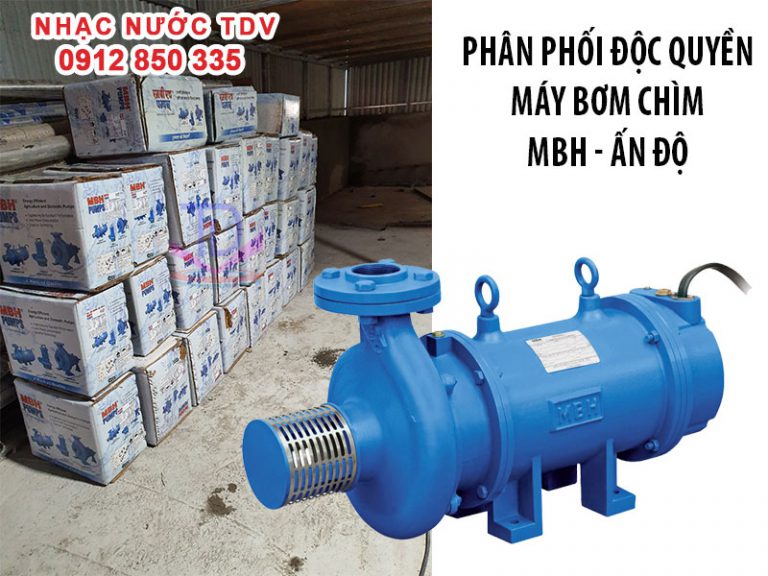 Máy bơm chìm MBH công suất 2HP 3HP 5HP 7 5HP 10HP Đủ CO CQ