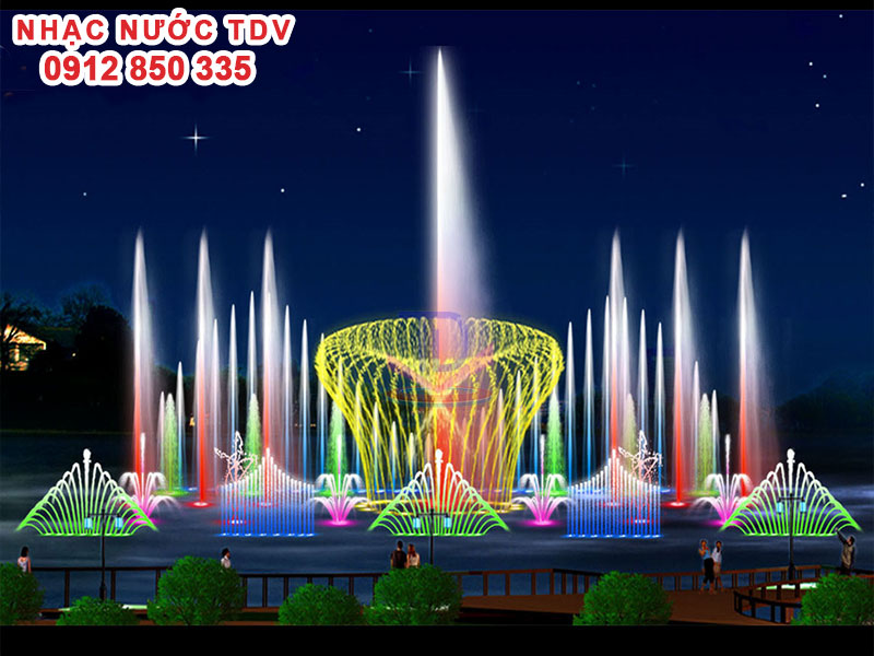 nhạc nước trên sông hồ