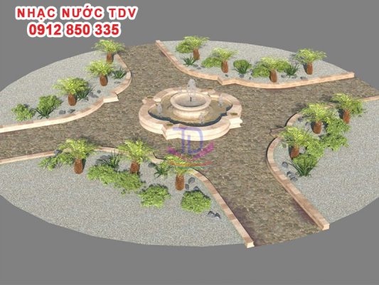 Mẫu đài phun nước mini bằng đá - sân vườn - phong thủy đẹp 2021 26