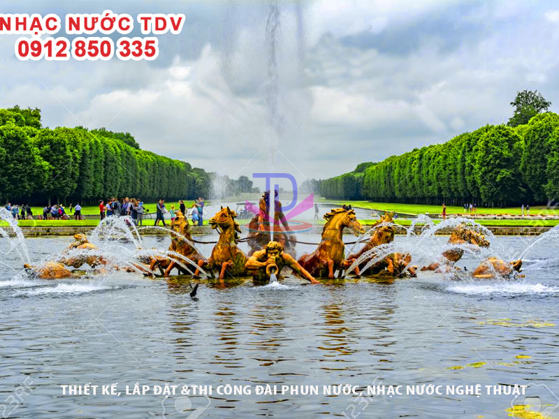 ĐÀI PHUN NƯỚC APOLLO (PARIS) - 1 trong những đài phun nước đẹp nhất thế giới