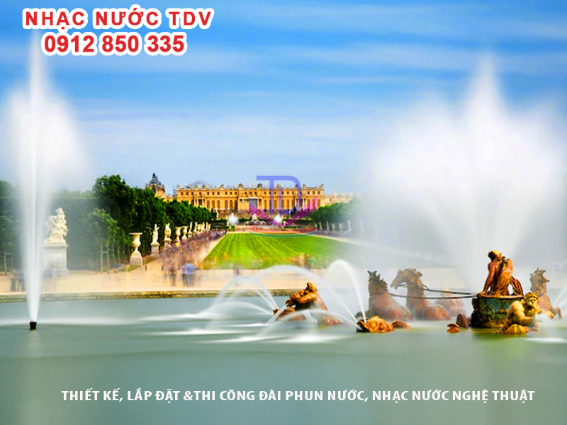 ĐÀI PHUN NƯỚC APOLLO (PARIS) - 1 trong những đài phun nước đẹp nhất thế giới