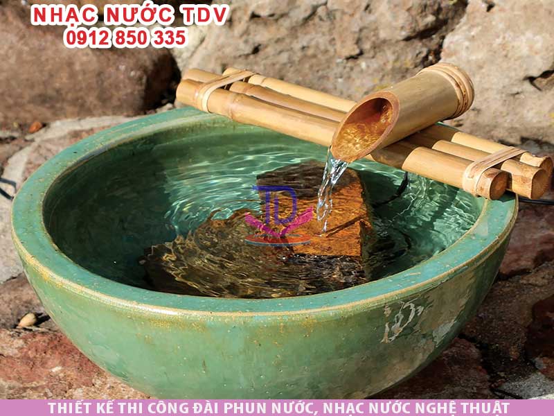 Hướng dẫn cách làm đài phun nước bằng tre (How to Make BAMBOO WATER FOUNTAIN)