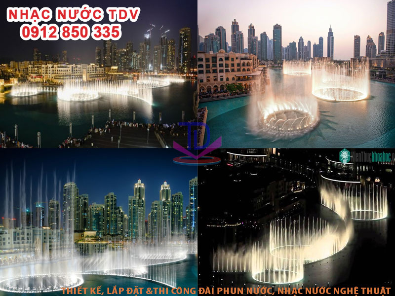 Nhạc nước Dubai - Màn biểu diễn đẳng cấp thế giới có một không hai