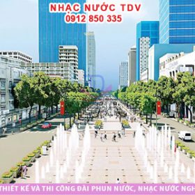 Đài phun nước phố đi bộ