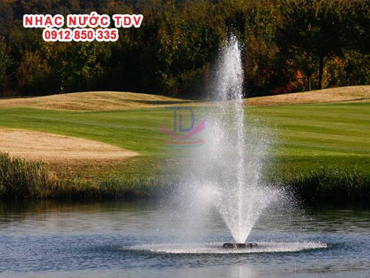 Đài phun nước sân golf