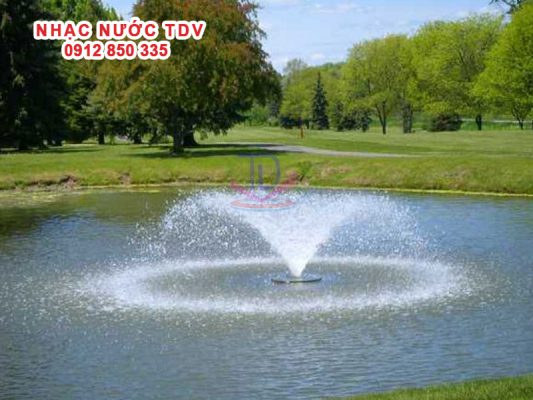 Đài phun nước sân golf