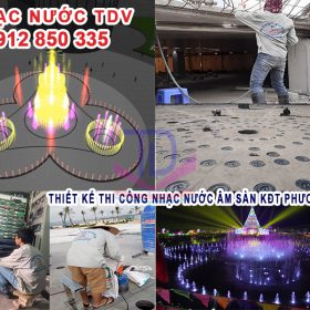 Thiết kế thi công đài phun nước tại Hà Nội 1