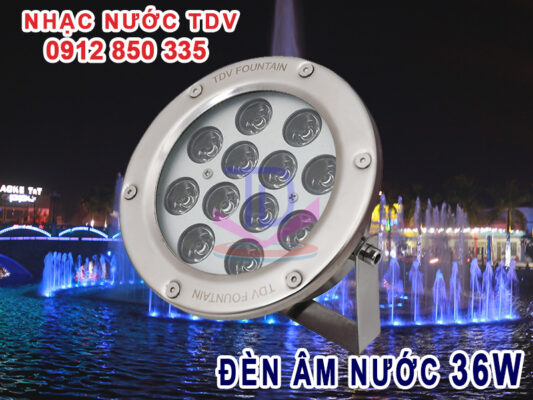 Ứng dụng của đèn LED trong hệ thống nhạc nước & đài phun nghệ thuật