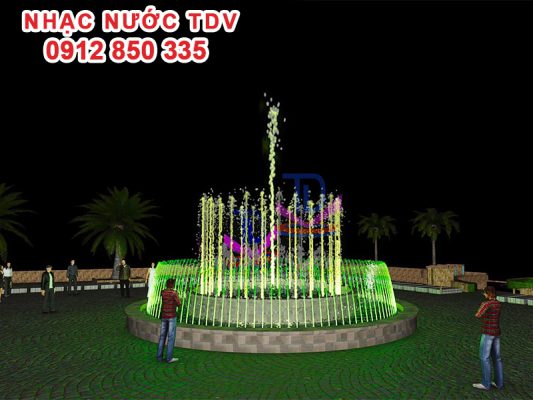 Làm phim nhạc nước 3D cho quảng trường thành phố Huế 1