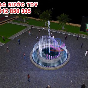 Làm phim nhạc nước 3D cho quảng trường thành phố Huế 2