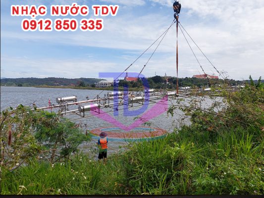 Nhạc nước trên hồ quảng trường Gia Nghĩa - Đắk Nông 11