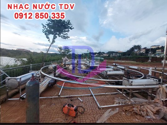 Nhạc nước trên hồ quảng trường Gia Nghĩa - Đắk Nông 6