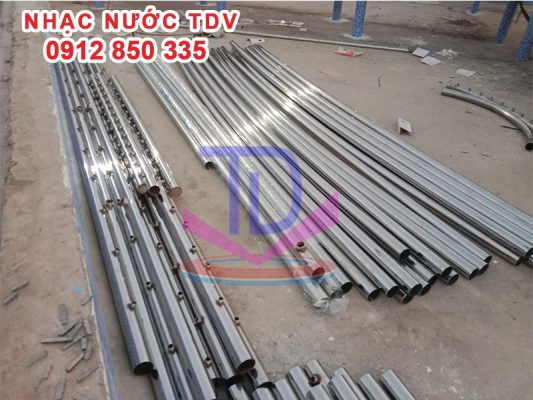 Thi công lắp đặt nhạc nước công viên tượng đài Xuân Lộc - Đồng Nai