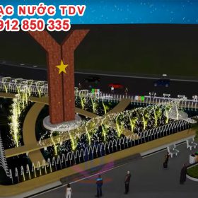 Thiết kế nhạc nước công viên Xuân Lộc