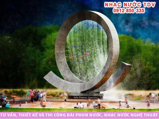 Dự toán chi phí thiết kế & thi công đài phun nước công viên