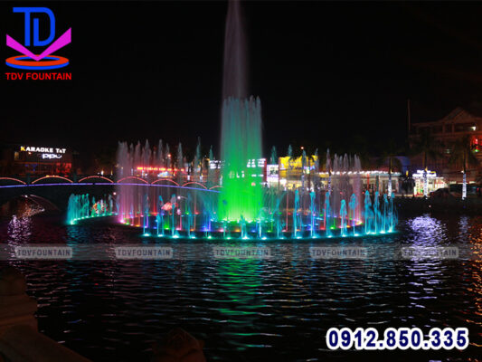 Đài phun nước thị xã Phổ Yên