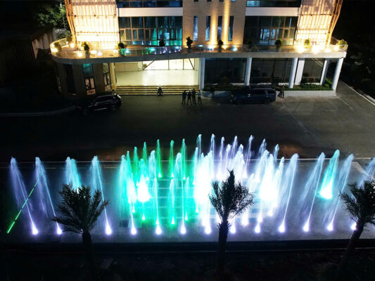 Nhạc nước âm sàn KCN Shinec