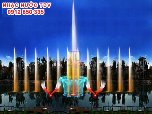 Nhạc nước TDV Việt Nam – Đơn vị cung cấp đài phun nước uy ín