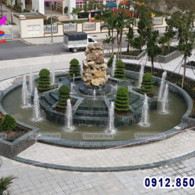 Đài phun nước khu nhà ở Phú Lãm - Hà Đông