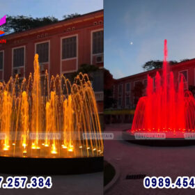 Đài phun nước trường Đại học Thủy lợi Hà Nội 4