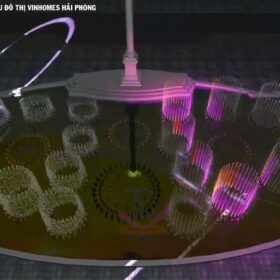 Thiết kế video 3D nhạc nước khu đô thị