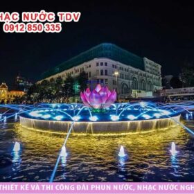 TDV Việt Nam – Đơn vị thiết kế và thi công đài phun nước hoa sen uy tín hàng đầu tại Việt Nam