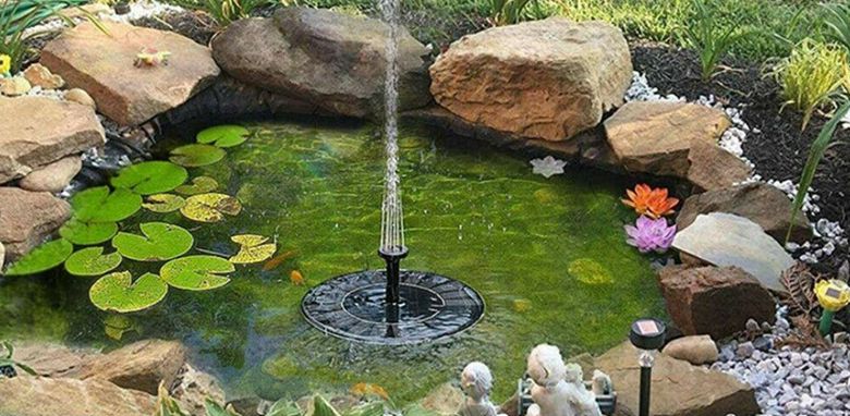 Hệ thống phun nước hồ cá ngoài trời phù hợp giúp hồ cá trở nên sinh động, tạo cảm giác thư giãn và nâng tầm cảnh quan sân vườn.