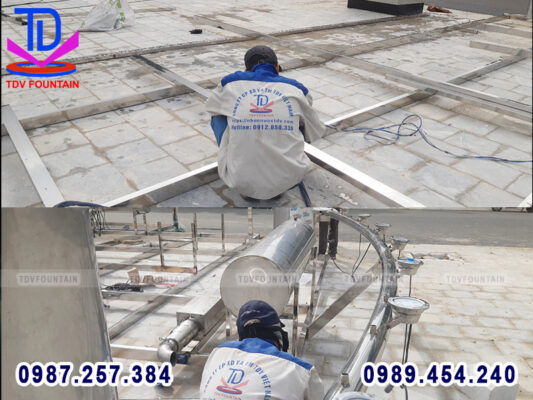 thiết kế đài phun nước