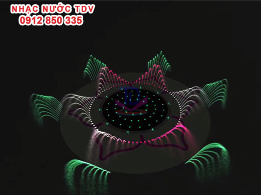 Điều khiển lập trình DMX trong nhạc nước