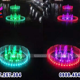 Tăng giá trị thẩm mỹ trong công trình đài phun nước cảnh quan