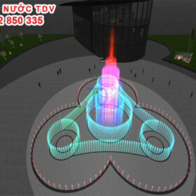 Cấu tạo mô hình nhạc nước nghệ thuật quyết định đến chất lượng công trình