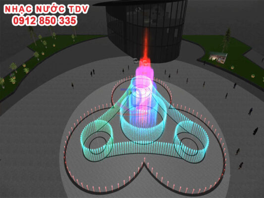 Cấu tạo mô hình nhạc nước nghệ thuật quyết định đến chất lượng công trình