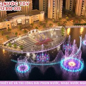 Nhạc nước KĐT Vạn Phúc 200 tỉ đồng