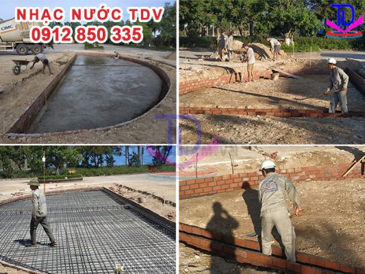 Thi công phần thô và hệ thống bể chứa