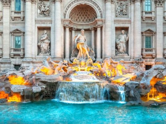 Đài phun nước Trevi - Rome