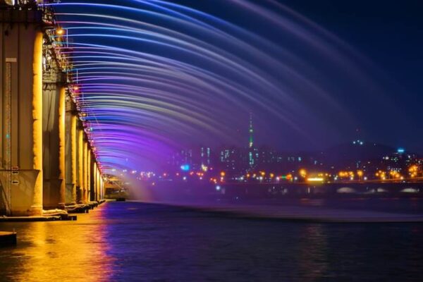Đài phun nước Banpo Moonlight Rainbow - Seoul