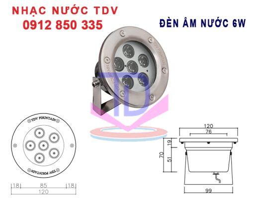Đèn âm nước tạo điểm nhấn trong không gian nghệ thuật