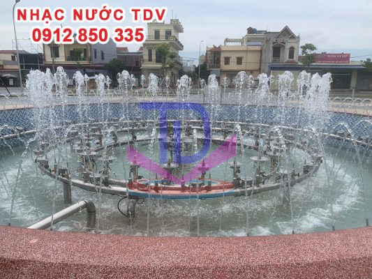 Nhạc nước TDV - Đơn vị thiết kế và thi công nhạc nước uy tín
