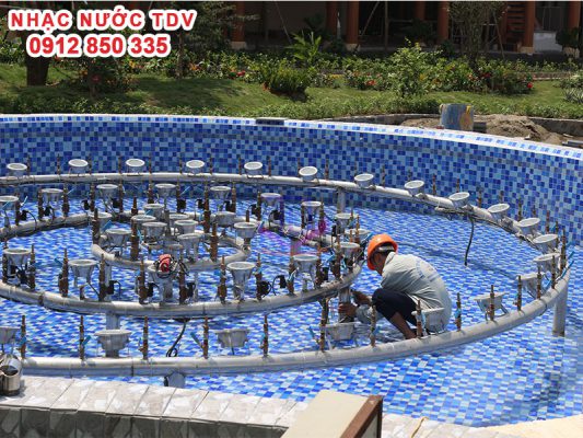 Nhạc nước TDV - Kinh nghiệm triển khai nhiều dự án