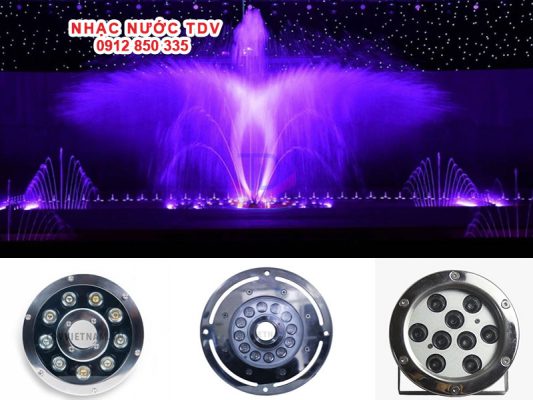 Đèn âm nước là hạng mục vận hành liên tục trong môi trường ngập nước