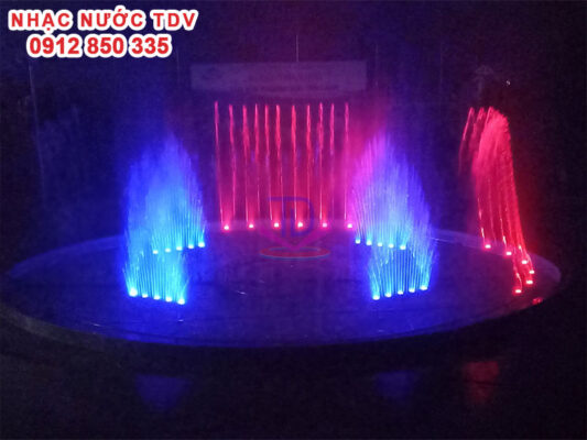 Quy trình thiết kế - thi công hệ thống phun nước tạo hình