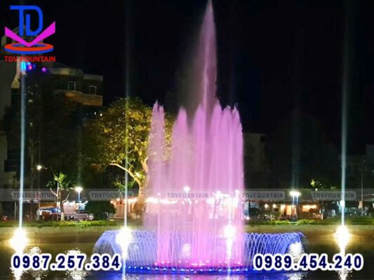 Đài phun nước phao nổi hồ Trúc Giang mang đến nhiều ý nghĩa cho khu đô thị