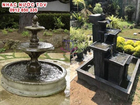 Lưu ý khi thiết kế và thi công đài phun nước bê tông