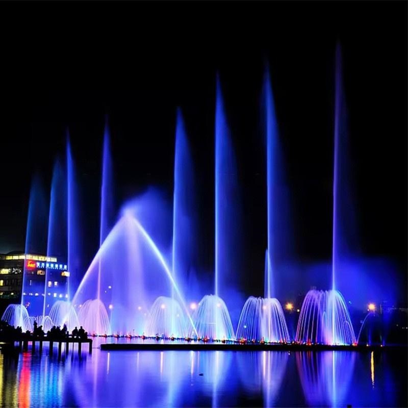 Đèn âm nước trong thiết kế nhạc nước