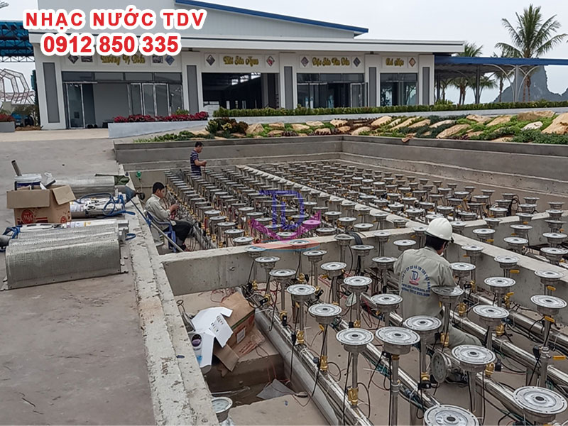 nhạc nước quảng trường nâng tầm bất động sản