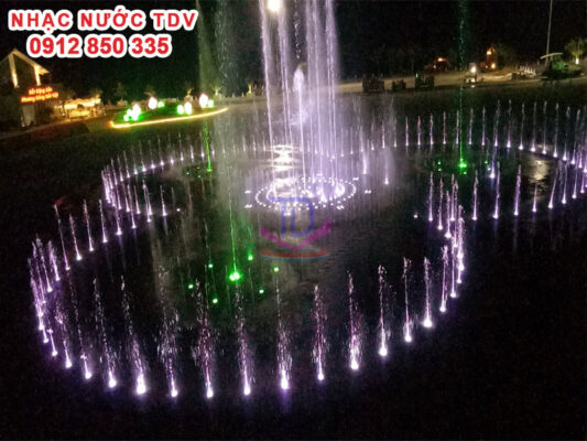 nhạc nước quảng trường nâng tầm bất động sản