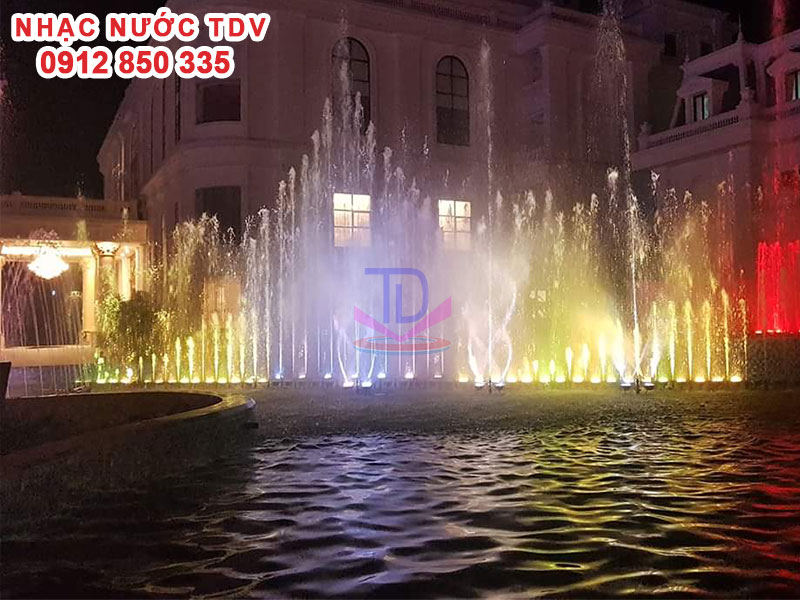 TOP dự án nhạc nước tiêu biểu của TDV thi công