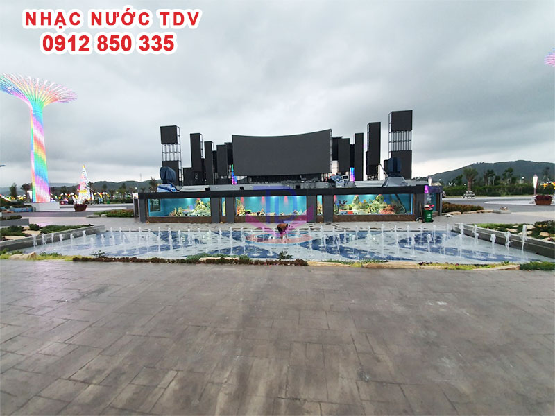 TOP dự án nhạc nước tiêu biểu của TDV thi công
