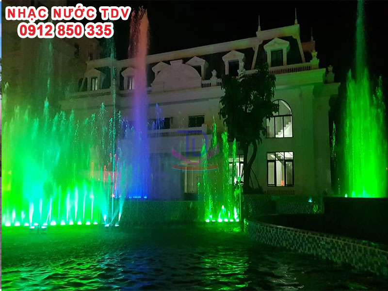 TOP dự án nhạc nước tiêu biểu của TDV thi công