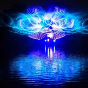 Công nghệ nhạc nước phao nổi kết hợp 3D mapping